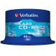 CD-R Verbatim AZO Crystal 52X 700MB 50PK Spindle