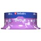 DVD+R Verbatim SL 16X 4.7GB 25PK Spindle Matt Silver