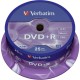 DVD+R Verbatim SL 16X 4.7GB 25PK Spindle Matt Silver