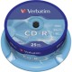 CD-R Verbatim DATALIFE 52X 700MB 25PK Spindle Extra Protection