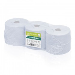Rezerva hartie igienica Wepa Jumbo Comfort, 6 role/bax