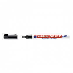 Marker Edding 8015 pentru laborator, varf 0.75 mm, negru