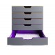 Organizator cu 5 sertare Durable Varicolor