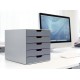 Organizator cu 5 sertare Durable Varicolor