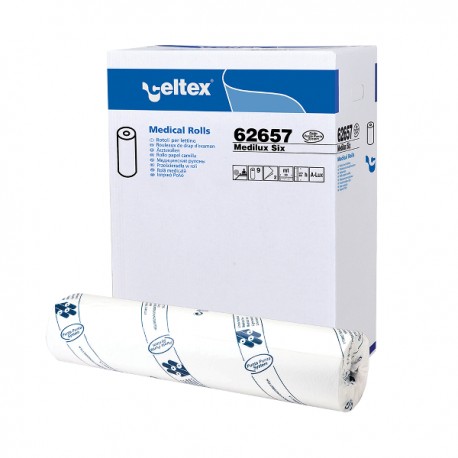 Rola medicala, Celtex 62657, 2 straturi, 59.5x38 cm, 9 role/set Rola medicala, Celtex 62657, 2 straturi, 59.5x38 cm, 9 role/set