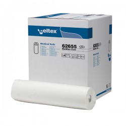 Rola medicala, Celtex 62655, 2 straturi, 50x38 cm, 9 role/set