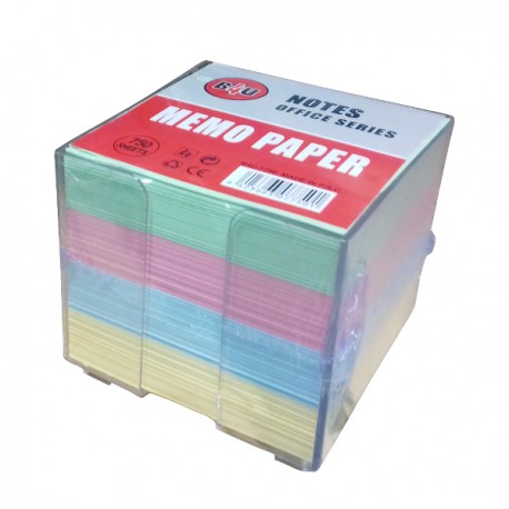 Suport pentru cub hartie, cu 800 file color, 90 x 90 mm, plastic, transparent Suport pentru cub hartie, cu 800 file color, 90 x 90 mm, plastic, transparent