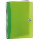 Caiet cu spirala A5, OXFORD MyColours, 90 file-90g/mp, coperta PP - dictando