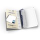 Caiet cu spirala A5, OXFORD MyColours, 90 file-90g/mp, coperta PP - dictando