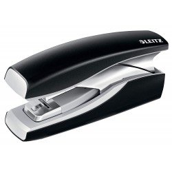 Capsator metalic, Leitz, NeXXt Softpress, capsare plata, negru