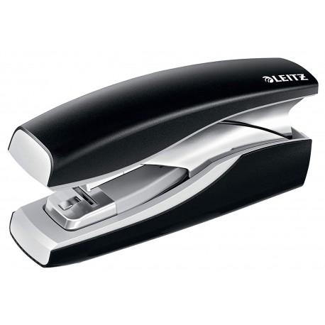 Capsator metalic, Leitz, NeXXt Softpress, capsare plata, negru