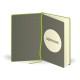 Caiet cu elastic, coperti rigide, 140 x 215 mm, 96 file - 80g/mp, hartie cream, AURORA-velin cu puncte