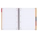 Caiet cu spirala A4+, OXFORD International Managerbook, 80 file-90g/mp, 4 perf., coperta PP-dictando