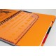 Caiet cu spirala A4+, OXFORD International Managerbook, 80 file-90g/mp, 4 perf., coperta PP-dictando