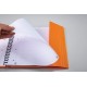 Caiet cu spirala A4+, OXFORD International Organiserbook, 80 file-80g/mp, 4 perf., coperta PP-dictando