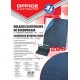 Coperta carton imitatie piele 250g/mp, A4, 100/top Office Products - bleumarin