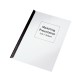 Sina plastic LEITZ pentru legat documente 3 mm, 30 coli, 50/cutie - negru