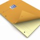 Blocnotes A4+, OXFORD Orange, 80 file-90g/mp, Scribzee comp.,4 perf., coperta carton - dictando