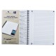 Caiet cu spirala A4, OXFORD School Touch , 70 file-90g/mp, 4 perf., coperta carton rosie - dictando