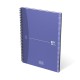 Caiet cu spirala A4, OXFORD Office Essentials Addressbook , 72 file-90g/mp, coperta carton - dictando