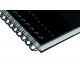 Caiet cu spirala A4, OXFORD Office Essentials Addressbook , 72 file-90g/mp, coperta carton - dictando