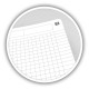 Caiet cu spirala A4, OXFORD Office Essentials, 90 file-90g/mp, Scribzee, 4 perf., coperta carton-mate