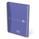 Caiet cu spirala A5, OXFORD Office Essentials Addressbook , 72 file-90g/mp, coperta carton - dictando