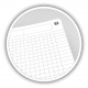 Caiet cu spirala A5, OXFORD Office Essentials, 90 file-90g/mp, Scribzee, 4 perf., coperta carton-mate