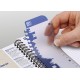 Caiet cu spirala A5, OXFORD Office Essentials, 90 file-90g/mp, Scribzee, 4 perf., coperta carton-mate