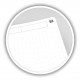 Caiet cu spirala B5, OXFORD Office Essentials, 90 file-90g/mp, Scribzee, coperta carton - punctat