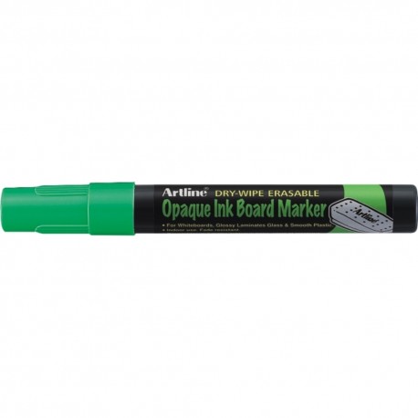 Marker cu cerneala opaca, ARTLINE, pentru table de scris, varf 2.0mm - verde fluorescent