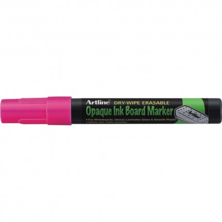 Marker cu cerneala opaca, ARTLINE, pentru table de scris, varf 2.0mm - roz fluorescent