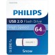 Memory stick USB 2.0 - 64GB PHILIPS Snow edition