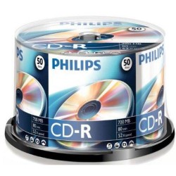 CD-R 700MB-80min ( 50 buc. Spindle, 52x) PHILIPS