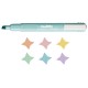 Textmarkere, 6 buc/set, CARIOCA Pastel - culori pastel