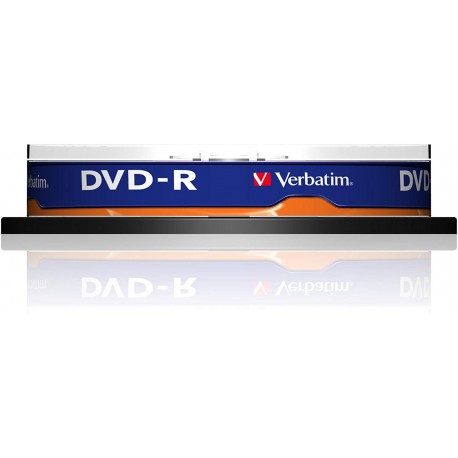 DVD-R Verbatim 16x, 4.7 GB, Matt Silver, 10 buc/set