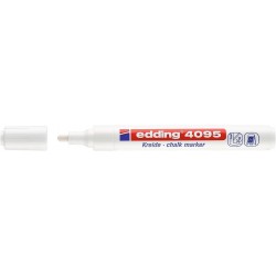 Marker pentru sticla Edding 4095, alb
