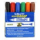 Marker pentru tabla de scris ARTLINE 517 - Dry safe ink, varf rotund 2.0mm, 6 culori/set