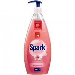 Detergent lichid pentru degresarea vaselor,1 litru, SANO Spark - cu miros de migdale