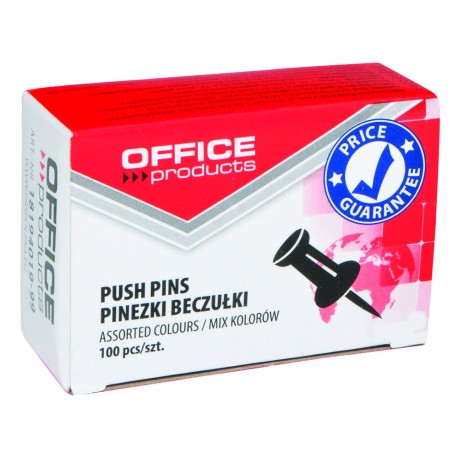 Pioneze panou pluta, 100 buc/cutie, Office Products Pioneze panou pluta, 100 buc/cutie, Office Products