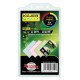 Suport PP, pentru carduri, 55 x 90mm, vertical cu sistem de agatare, 10 buc/set, KEJEA - transparent