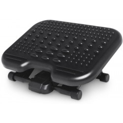 Suport ergonomic Kensington SoleMassage, pentru picioare, inclinatie ajustabila, negru