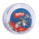 Pioneze zincate, 50 bucati/cutie