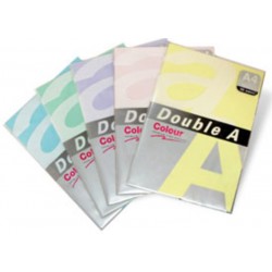 Hartie color pentru copiator A4, 80g/mp, 25coli/top, Double A - pastel butter