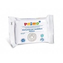 Argila pentru modelaj Morocolor Primo, 250 g, alb