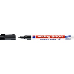 Marker permanent Edding 8404 Aersopace, varf 0.75mm, negru