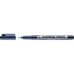 Liner Edding 1880 pentru desen tehnic, varf 0.7 mm, negru