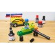 Marker permanent Edding 2000C, corp metalic, varf rotund, 1.5-3 mm, negru