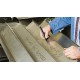 Marker permanent Edding 2000C, corp metalic, varf rotund, 1.5-3 mm, rosu