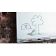 Marker pentru tabla Edding 28, ecologic, varf rotund, 1.5-3 mm, 4 culori/set